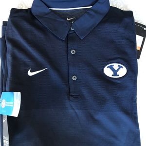 Dri-Fit On-Field Oval Y BYU Breathe Polo Nike Sz L